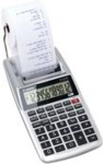 Canon P1-DTSC II - Druckrechner - LCD - 12 Stellen - Batterie - Silber