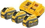 DEWALT Starter-Set 3xAkku 54V/162 Wh - Technische Daten:-Akku-Spannung und