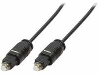 Logilink CA1010, Logilink - Digitales Audio-Kabel (optisch) - TOSLINK (M) - TOSLINK