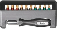 kwb TITAN handy Bit-Boxen. Handgrifffarbe: Schwarz, Geh&auml;usefarbe: Schwarz (154010)