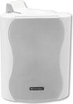 Omnitronic C-40 - Wandmontierbar - 2-Wege - 50 - 20000 Hz - Wei&szlig; - ABS Synthetik -