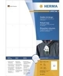 HERMA Special - Nicht klebende Etiketten, perforiert - wei&szlig; - 52,5 x 93,5 mm - 1200