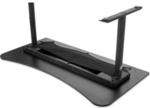 Arozzi Arena Gaming Desktop Jet Blk BOX1 Schwarz Computertisch (ARENA-PURE-BLACK)