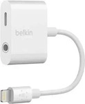 Belkin F8J212BTWHT, BELKIN 3.5MM AUDIO+CHARGE ROCKSTAR 4 WHT (F8J212BTWHT)