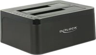 DeLOCK Dual Docking Station SATA HDD > USB3.0 with Clone Function -
