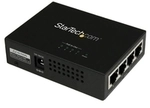 StarTech.com 4-port Gigabit Midspan - PoE+ injector - 802,3at/af - Power Injector -
