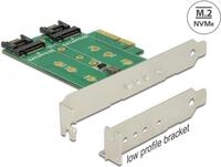 DeLOCK PCI Express Card > 3 x M.2 Slot - Speicher-Controller - M.2 (M.2) - M.2 Card /