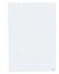 herlitz Flipchart-Block, 20 Blatt, blanko, 680 x 990 mm 80 g-qm, holzfrei, mit