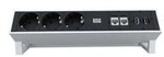 Bachmann DESK 2 - Verl&auml;ngerungsschnur - 3 Ausgangsstecker - 20cm - Deutschland