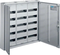 Hager FWB53S. Produktfarbe: Wei&szlig;. Breite: 800 mm, H&ouml;he: 800 mm, Tiefe: 161 mm