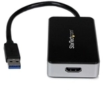 StarTech.com USB3.0 to HDMI External Video Card Adapter with 1-Port USB Hub -