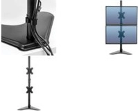 Fellowes Professional Series Free-standing Dual Stacking Monitor Arm - Aufstellung -