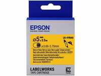 Epson C53S654906, Epson LabelWorks LK-4YBA5 - Schwarz auf Gelb - Rolle (0,3 cm...