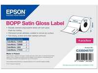 Epson C33S045707, Epson Premium - Permanent-Akrylaufkleber, Seidenglanz,...