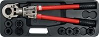 YATO Rohrpresszange - Presszange Verbundrohr Pex-Al-Pex Aluverbund-Rohre 16 - 32 mm