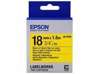 Epson C53S655017, Epson LabelWorks LK-5YB2 - Schwarz auf Weiß - Rolle (1,8 cm...