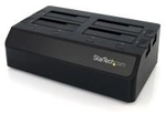 StarTech.com USB3.0 to 4-Bay SATA 6Gbps Hard Drive Docking Station w - UASP & Dual