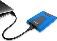 ADATA DashDrive Durable HD650 - Festplatte - 1TB - extern (tragbar) - 2.5 (6,4 cm) -
