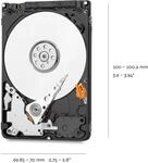 WD Blue WD20SPZX - Festplatte - 2 TB - intern - 2.5 (6.4 cm) - SATA 6Gb/s - 5400