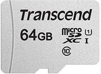 64GB UHS-I U1 microSD w/o Adapter - Extended Capacity SD (SDXC) (TS64GUSD300S)
