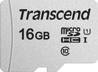 16GB UHS-I U1 microSD w/o Adapter - High Capacity SD (SDHC) (TS16GUSD300S)