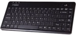 Perixx Trackball-Tastatur Periboard 505H Plus, USB, schwarz G&uuml;nstige Mini-Tastatur