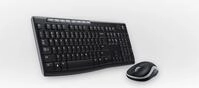 Logitech Wireless Combo MK270 - Tastatur-und-Maus-Set - drahtlos - 2,4 GHz -