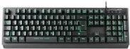 LC Power LC-KEY-4B-LED - Tastatur - hintergrundbeleuchtet - USB - Deutsch - Schwarz -