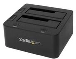 StarTech.com USB3.0 Dual SSD/HDD Dock w - UASP for 2,5/3.5 - SATA 6 Gbps -