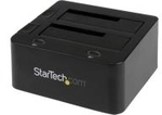 StarTech.com Dual-Bay USB3.0 to SATA and IDE Hard Drive Docking Station, USB...