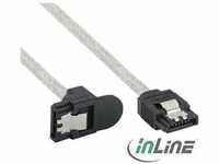 InLine 27305X, InLine SATA 6Gb/s Kabel - Serial ATA 600 - mit Lasche - gewinkelt -