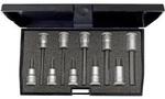 Gedore 1509918 Innen-Sechskant Steckschl&uuml;ssel-Bit-Einsatz-Set 10teilig 3/8 (10 mm)