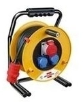 Brennenstuhl Brobusta CEE 1 IP44 cable reel for site & industry 40m H07RN-F 5G1,5 -