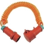 AS SCHWABE Baustellen-Spiralkabel CEE Orange (70416)