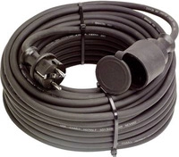 as - Schwabe 60335 Strom Verl&auml;ngerungskabel 16 A Schwarz 15 m (60335)