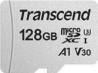Transcend 300S - Flash-Speicherkarte (Adapter inbegriffen) - 128GB - A1 / Video Class