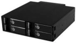StarTech.com 4-bay mobile Rack Backplane for 2.5 SATA/SAS drives - Speichergeh&auml;use -