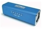 Technaxx Musicman Aktivboxn f&uuml;r USB und SD mit Akku blau (3430)