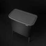 Brabantia 315824 M&uuml;lleimer 36 l Rechteckig Kunststoff Schwarz (315824)