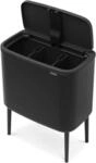 Brabantia 316067 M&uuml;lleimer 33 l Rechteckig Edelstahl Schwarz (31 60 67)