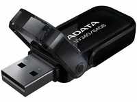 Adata AUV240-64G-RBK, ADATA UV240 - USB-Flash-Laufwerk - 64 GB - USB 2.0 - Schwarz