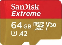 Sandisk SDSQXA2-064G-GN6AA, 64 GB MicroSDXC SANDISK Extreme R160/W60