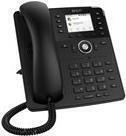snom D735 - VoIP-Telefon - dreiweg Anruffunktion - SIP, RTCP - 12 Leitungen - Schwarz
