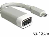 Delock 65470, DeLOCK - Video-Adapter - micro HDMI Typ D (M) - VGA (W) - 15 cm (65470)