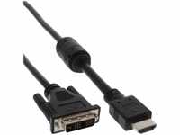InLine 17661, InLine - Adapterkabel - HDMI männlich zu DVI-D männlich - 1,0m -