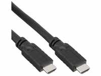 InLine 17605E, InLine Kabel HDMI 19pol Stecker - HDMI 19pol Stecker 5,0 m schwarz