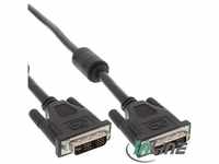 InLine 17771, InLine DVI-I Kabel, digital/analog, 18+5 St/St, Single Link, 2 Ferrite,