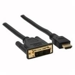 InLine - Adapterkabel - Single Link - HDMI m&auml;nnlich zu DVI-D m&auml;nnlich - 10,0m -