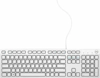 DELL 580-ADGM, Dell KB216 - Tastatur - USB - QWERTY - US International - wei&szlig;