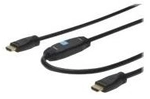 Assmann/Digitus HDMI HIGH SPEED CONN.CABLE. 10 Full HD und 3D tauglich, HDMI High